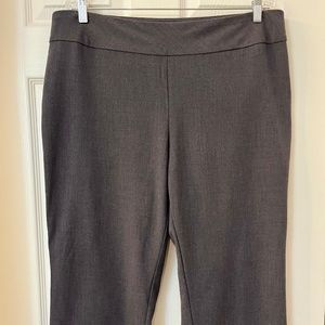 Dressbarn, Size 16, Gray straight leg pants